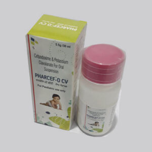 Pharcef-O CV=Cefpodoxime & Potassium Clavulanate (Sr Syrup) 30 ml Bottle (Antibiotic)