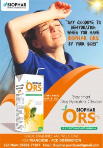 ORS, recommended by WHO