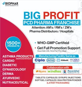 Top 20 PCD Pharma Franchise Companies in Punjab, India. Call & Email 9888871967, biophar.purchase@gmail.com