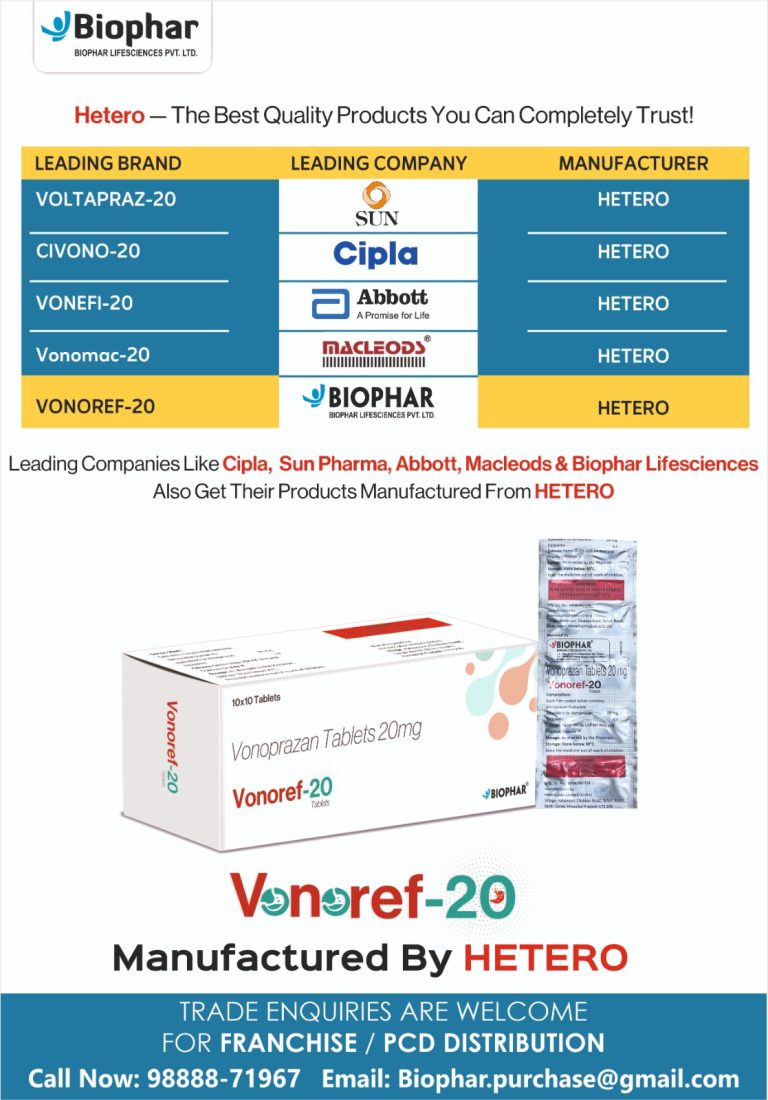 10 best vonoprazan 20 mg tablets manufacturing by hete