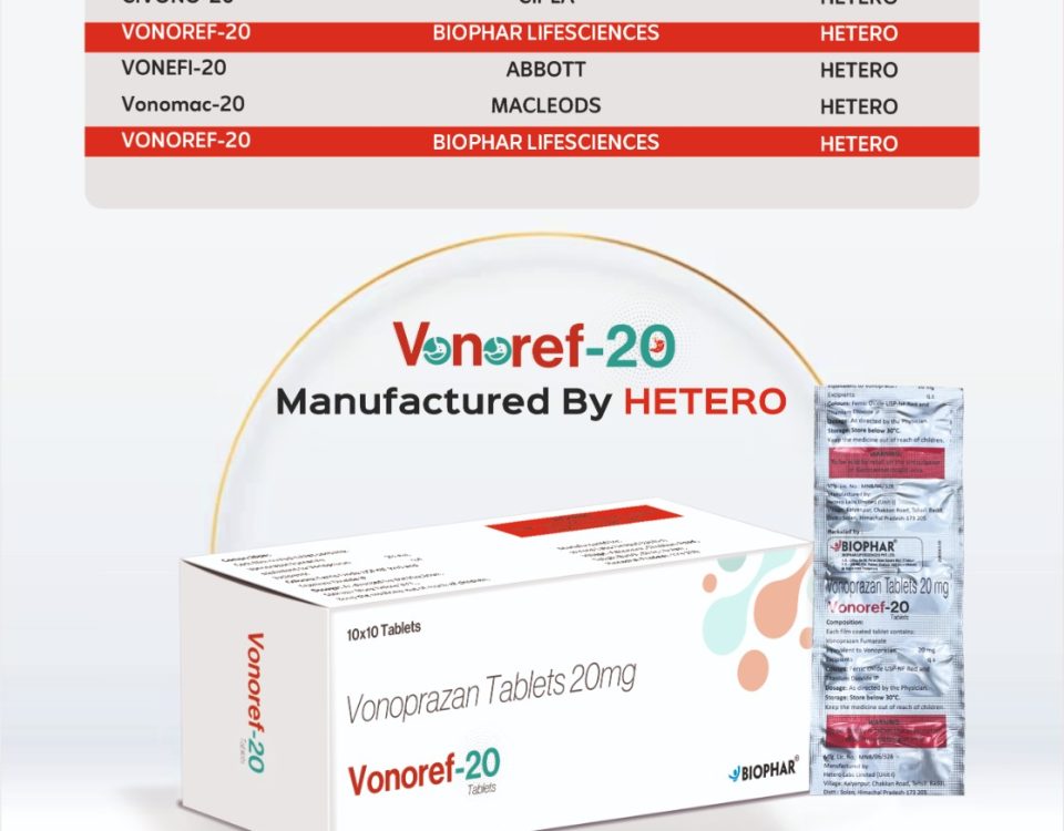 Vonoprazan 20 mg Price in India