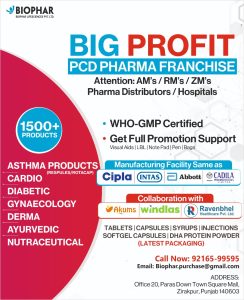 10 best PCD Pharma Franchise Company in India. Buy pharma products in bulk in India. 9888871967, biophar.purchase@gmail.com.