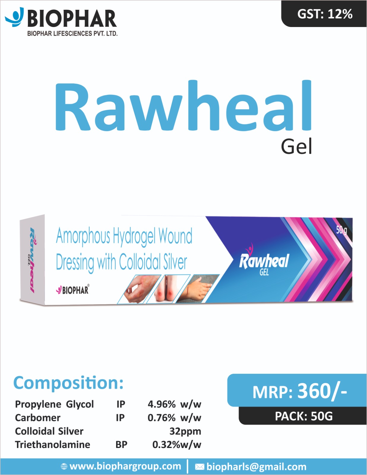 Rawheal Gel - Pharma franchise business opportunities