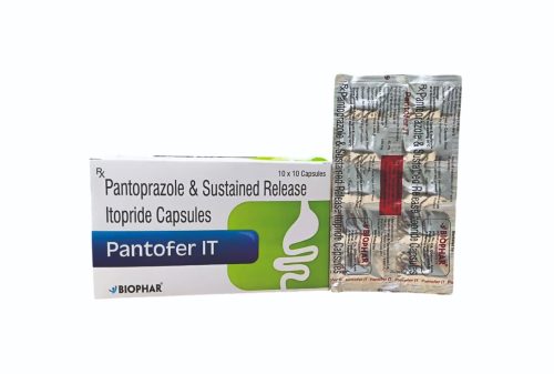 Pantofer IT  -  Pantoprazole Gastro Resistant and Itopride Capsules