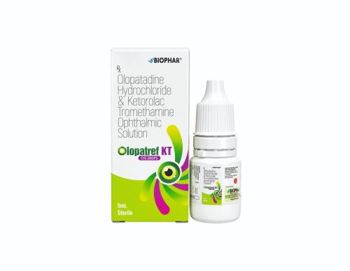 Olopatref KT Eye Drops   -  Olopatadine Hydrochloride & Ketorolac Tromethamine Ophthalmic Solution