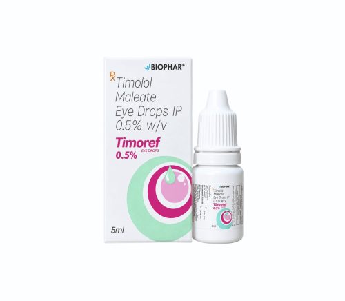 Timoref  Eye Drops – Timolol Maleate Eye Drops IP 0.5 w/v