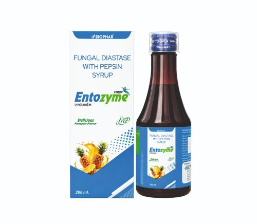 Entozyme Syrup  – Fungal Diastase With Pepsin Syrup