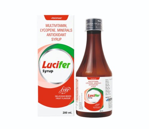 Lucifer Syrup – Multivitamin Lycopene Minerals Antioxidant Syrup