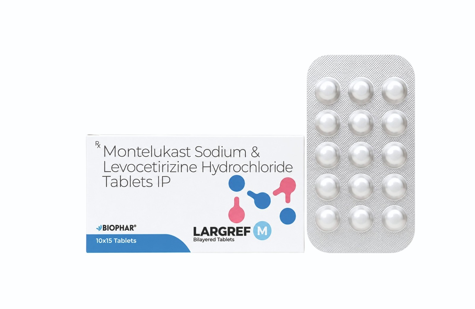 Largref M Bilayered Tablets montelukast sodium levocetirizine hydrochloride tablets