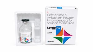 Ceftazidime (2000mg) + Avibactam (500mg)