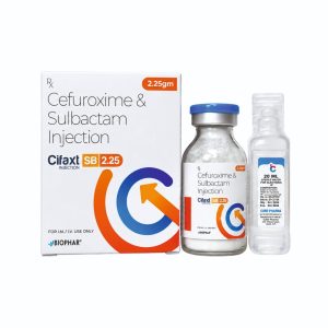 Cifaxt SB 2.25 - Cefuroxime 1500mg + Sulbactam Sodium 750mg