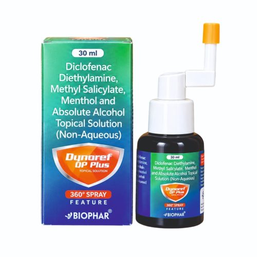 Dynoref QP Plus 360° spray topical solution, quick penetrating