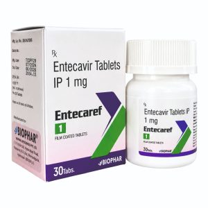 Entecaref 1 - Entecavir IP 1mg