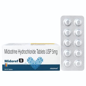 Midoref 5 - Midodrine Hydrochloride 5mg
