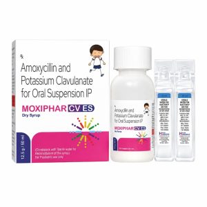 Moxiphar CV ES - Amoxycillin 600mg + Potassium Clavulanate 42.9mg