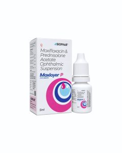 Moxlayer P Moxifloxacin 0.5% Prednisolone
