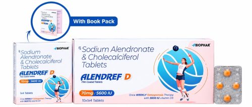 Sodium Alendronate 70mg & Cholecalciferol 5600 IU
