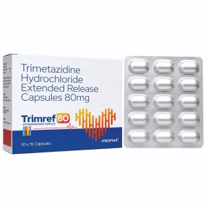 Trimref 80 - Trimetazidine Hydrochloride Extended Release(ER) 80mg