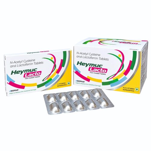 N-Acetyl Cysteine and Lactoferrin