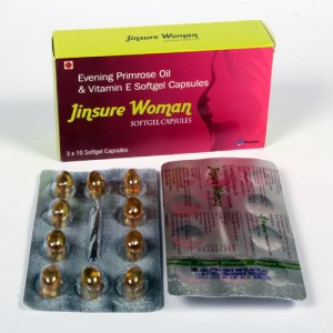 JINSURE WOMAN=Evening Primerose oil 500 mg (Softgel Capsules) 3x10 Blister (NUTRACEUTICALS)