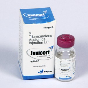 JUVICORT=Triamcinolone acetonide 40 mg (Injection) 1's ampoule (steroid)
