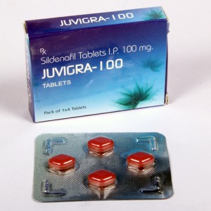 JUVIGRA-100 = JUVIGRA 100 = Sildenafil 100 mg (Tablets) 1x4 Blister (VASODILATOR) 1