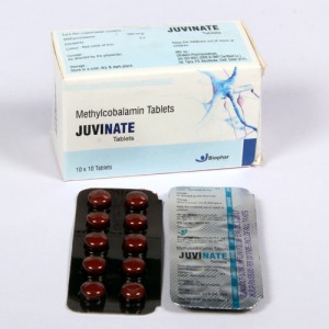 JUVINATE = Methylcobalamin 500mcg (Tablets) 10x10 Blister (NEUROPROTECTIVE)