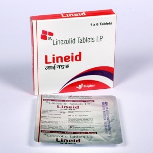 LINEID = Linezolid 600 mg I.P. (Tablets) 1x6 Alu-Alu (ANTI-BIOTIC)1