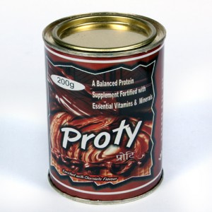 PROTY=Protein Powder 200gm Tin Pack (nutraceuticals)