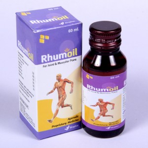 RHUMOIL=AYURVEDIC PAINKILLER OIL 60 ml Bottle (anlgesic ctivity)