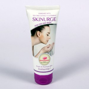 SKINURGE (ACNE FREE FACE WASH) 50+10 gm Tube (anti-infective)