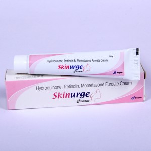 SKINURGE =Hydroquinone Tretinoin, Mometasone Furotec Cream 20 gm Cream Tube (anti-infective)