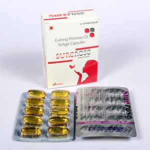 SUREROSE=Evening Primrose Oil 1000 mg (Softgel Capsules)3x10 Blister (GYNAECOLOGY)